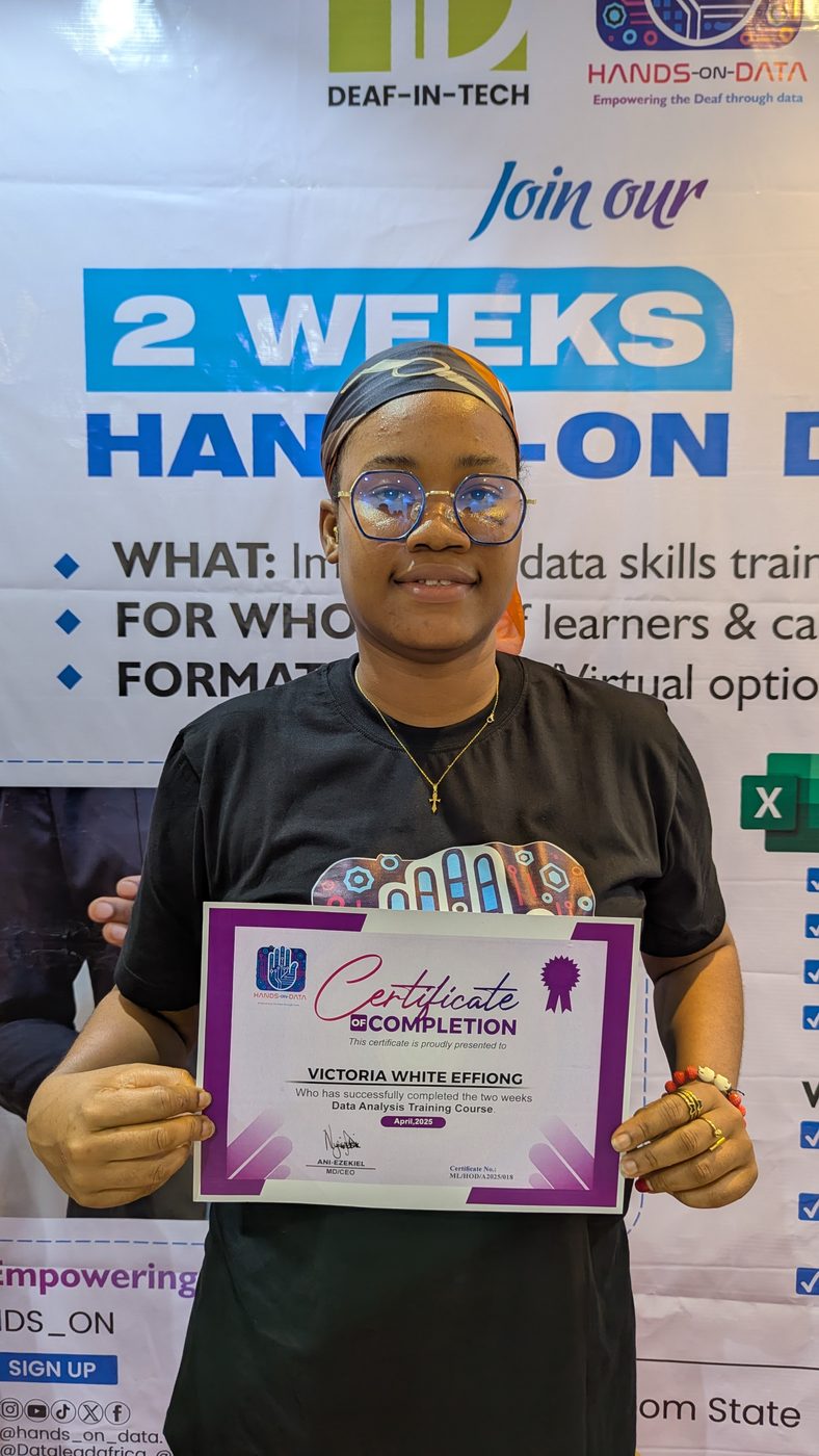 Learner reviewing a visualization